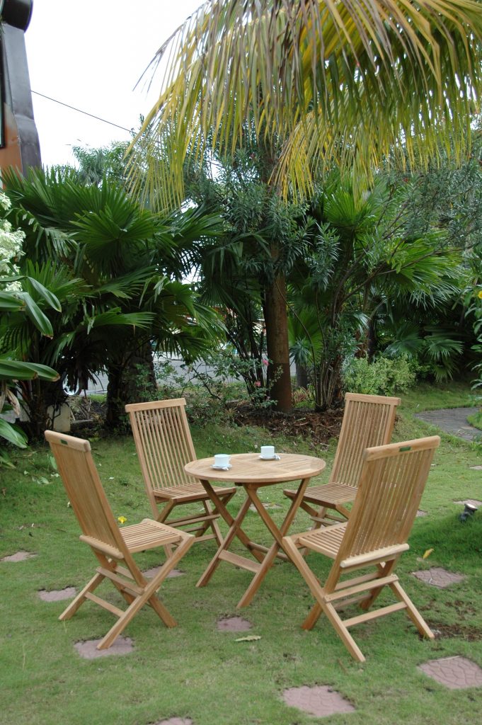 Anderson Teak Windsor Classic 5-pieces bistro set - Image 4