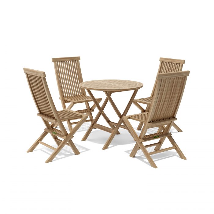 Anderson Teak Windsor Classic 5-pieces bistro set - Image 2