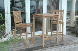 Anderson Teak Bahama Avalon 3-Pieces Square Bar Set - Luxurious Dwelling - Your Luxury Home Product Experts