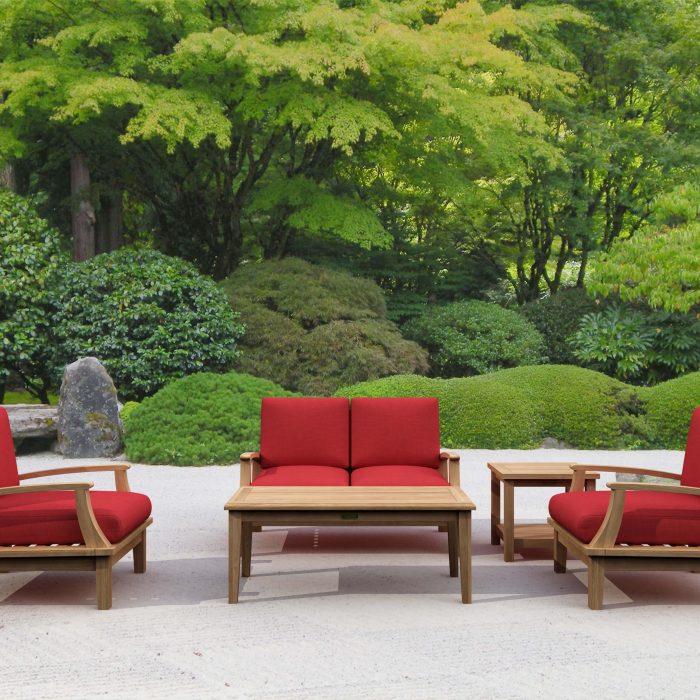 Anderson Teak Brianna Bahama 6-Pieces Deep Seating Armchair Set - Luxurious Dwelling - Your Luxury Home Product Experts