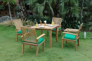 Anderson Teak Bahama Brianna 5-pieces Dining Set - Luxurious Dwelling - Your Luxury Home Product Experts