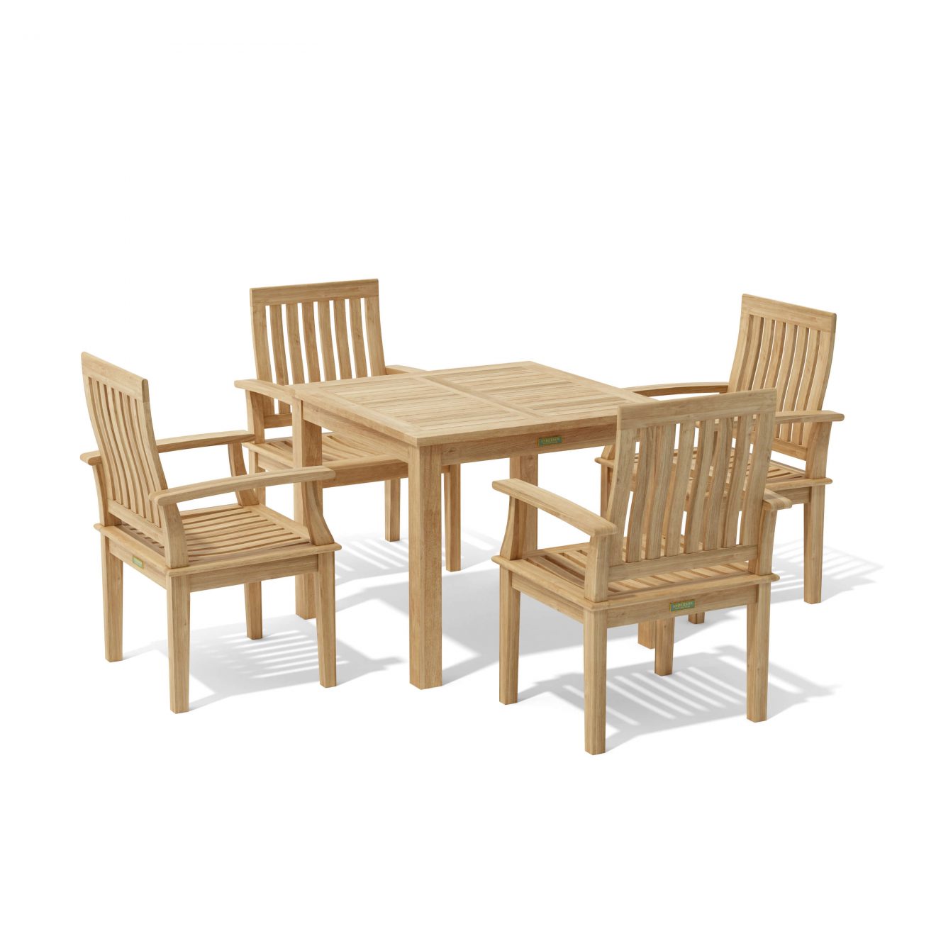 Anderson Teak Bahama Brianna 5-pieces Dining Set - Luxurious Dwelling - Your Luxury Home Product Experts