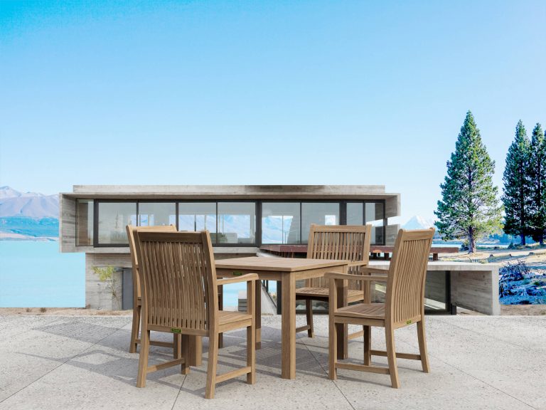 Anderson Teak Bahama Chicago 5-pieces Bistro Set - Image 3