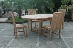 Anderson Teak Bahama Chicago 5-Pieces Dining Set - Luxurious Dwelling - Your Luxury Home Product Experts