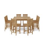 Anderson Teak Windsor Avalon 9-Pieces Square Bar Set - Luxurious Dwelling - Your Luxury Home Product Experts