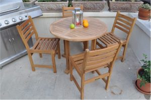 Anderson Teak Montage Windham 5- Pices Dining Set B - Luxurious Dwelling - Your Luxury Home Product Experts