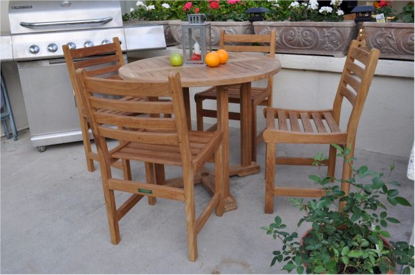 Anderson Teak Montage Windham  5- Pices Dining Set B - Image 1