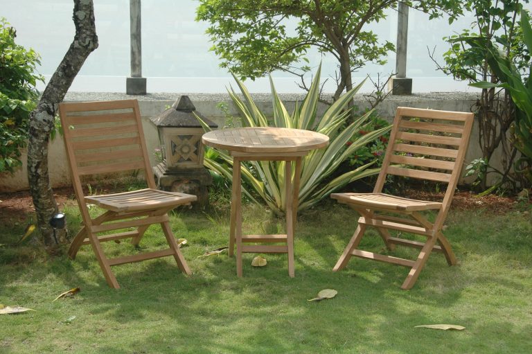 Anderson Teak Bahama Andrew 3-Pieces Bistro Set - Image 3