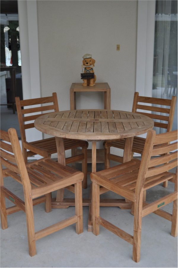 Anderson Teak Descanso Windham 5-Pieces Dining Set - Image 1