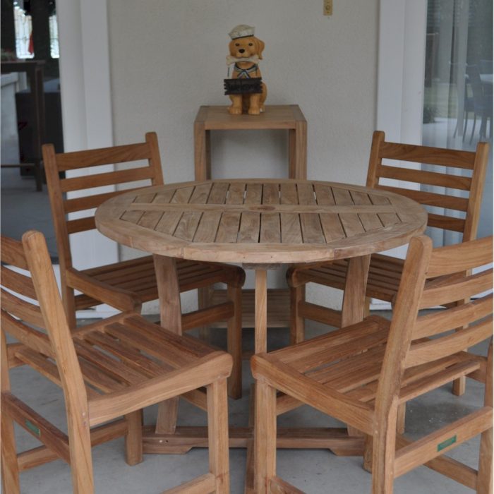 Anderson Teak Bahama Andrew 3-Pieces Bistro Set - Luxurious Dwelling - Your Luxury Home Product Experts