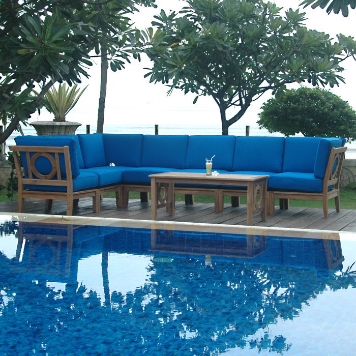 Anderson Teak Natsepa 8-Pieces Modular Set - Image 2