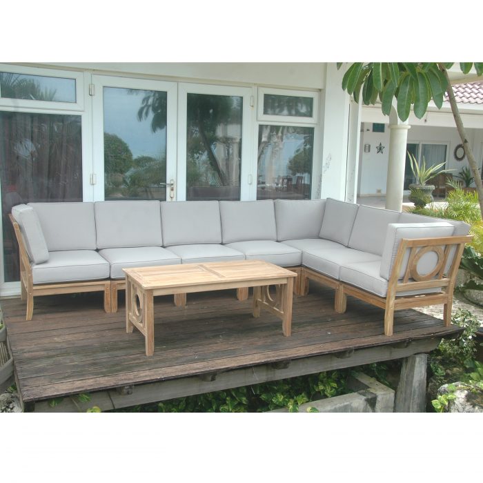 Anderson Teak Natsepa 8-Pieces Modular Set - Image 4