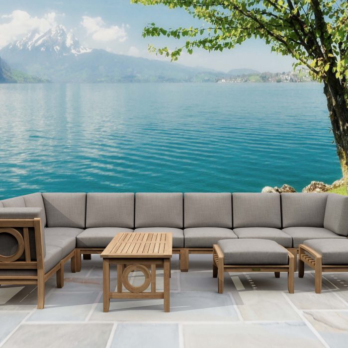 Anderson Teak Natsepa 9-Pieces Modular Set A - Luxurious Dwelling - Your Luxury Home Product Experts