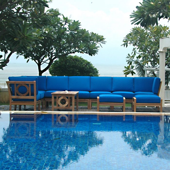 Anderson Teak Natsepa11-Pieces Modular Set - Image 4