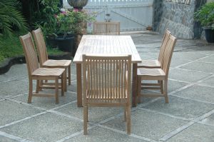 Anderson Teak Bahama Chicago 7-Pieces Dining Set Chair B - Luxurious Dwelling - Your Luxury Home Product Experts