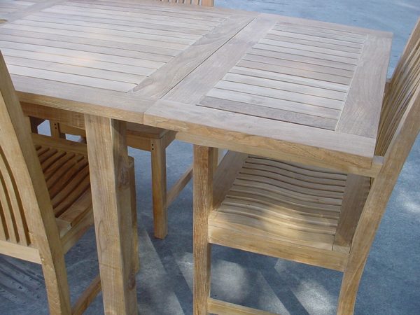 Anderson Teak Bahama Chicago 7-Pieces Dining Set Chair B - Image 5