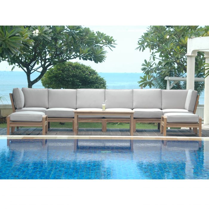 Anderson Teak Natsepa 9-Pieces Modular Set B - Image 3