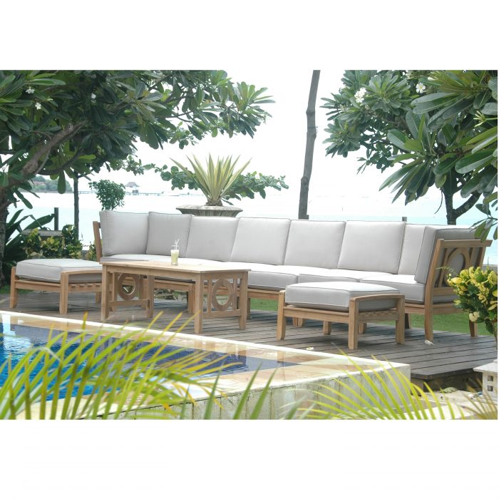 Anderson Teak Natsepa 9-Pieces Modular Set B - Image 5