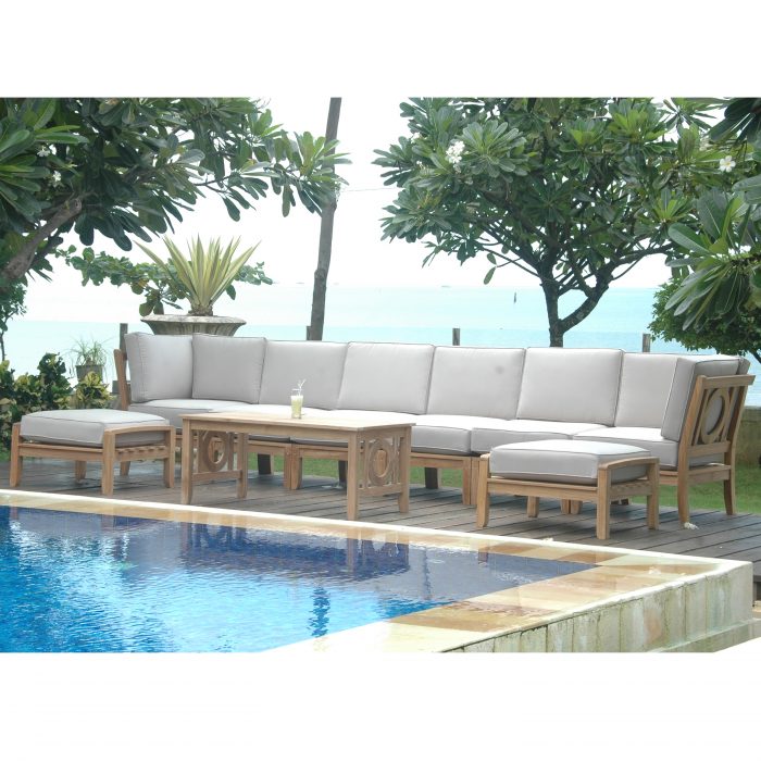 Anderson Teak Natsepa 9-Pieces Modular Set B - Image 4