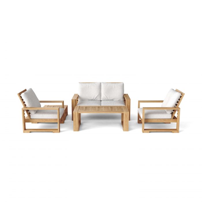 Anderson Teak Capistrano 5-Piece Deep Seating Loveseat Collection - Image 3
