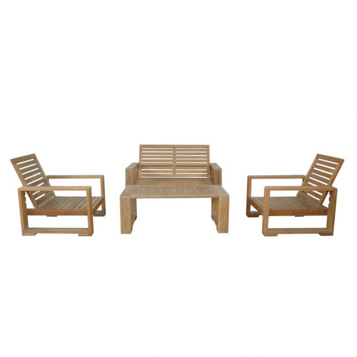 Anderson Teak Capistrano 5-Piece Deep Seating Loveseat Collection - Image 7