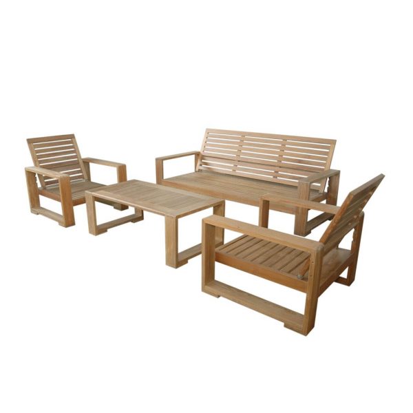 Anderson Teak Capistrano 5-Piece Deep Seating Sofa Collection - Image 4