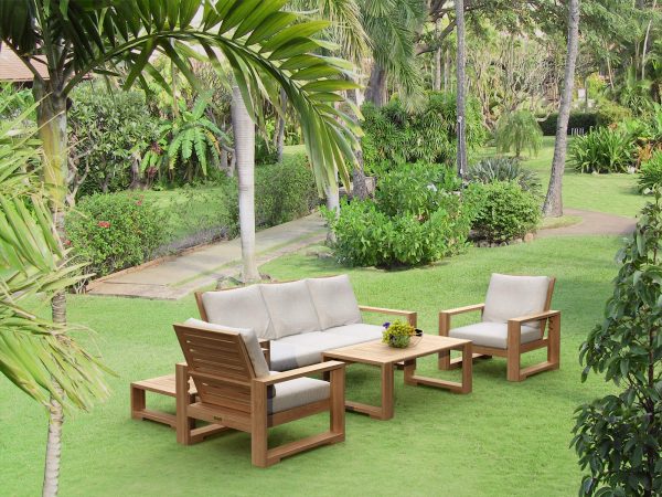 Anderson Teak Capistrano 5-Piece Deep Seating Sofa Collection - Image 1