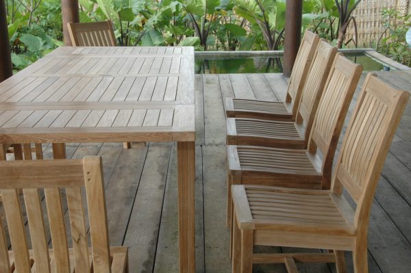 Anderson Teak Bahama Rialto 11-Pieces Rectangular Dining Set - Image 6