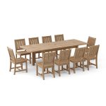 Anderson Teak Bahama Rialto 11-Pieces Rectangular Dining Set - Luxurious Dwelling - Your Luxury Home Product Experts