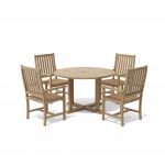 Anderson Teak Tosca Wilshere 5-Pieces Dining Set - Image 2