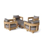 Anderson Teak Coronado 6 Pieces Deep Seating Set - Luxurious Dwelling - Your Luxury Home Product Experts