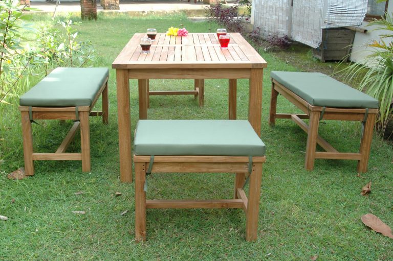 Anderson Teak Montage Madison 5- Pices Dining Set - Image 3