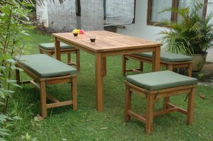 Anderson Teak Montage Madison 5- Pices Dining Set - Luxurious Dwelling - Your Luxury Home Product Experts