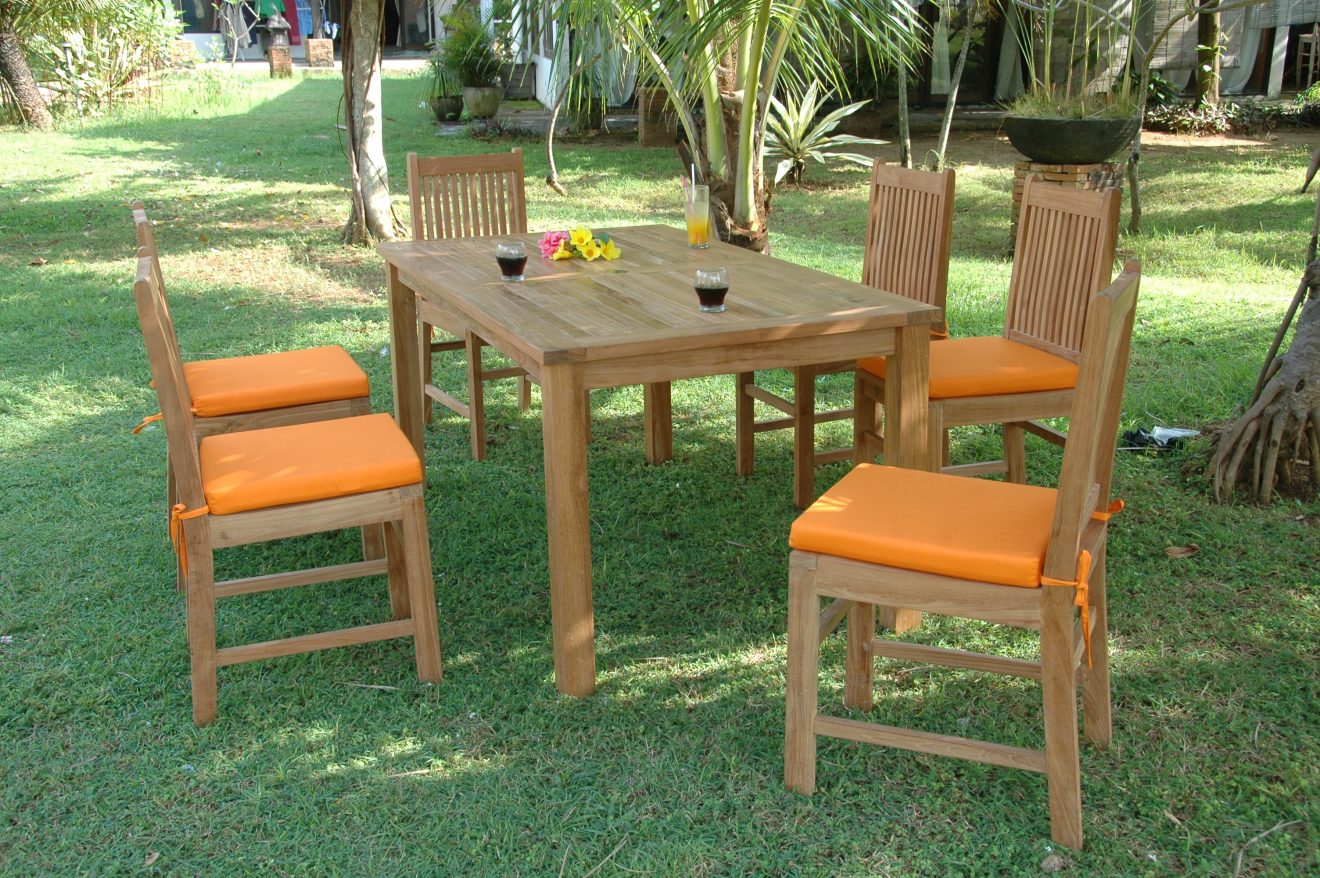 Anderson Teak Montage Saratoga 7-Pieces Dining Set - Luxurious Dwelling - Your Luxury Home Product Experts