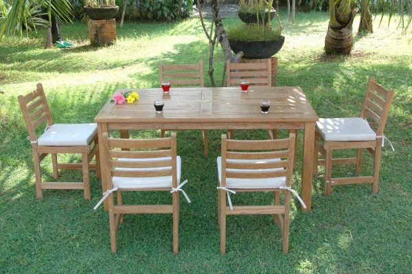 Anderson Teak Montage Windham 7-Pieces Dining Set - Image 3