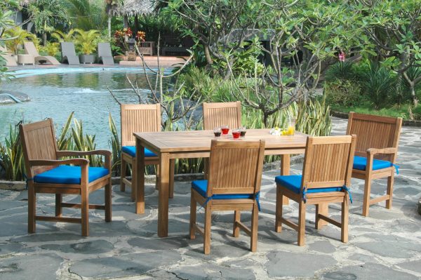 Anderson Teak Montage Chester 7-Pieces Dining Set - Image 1