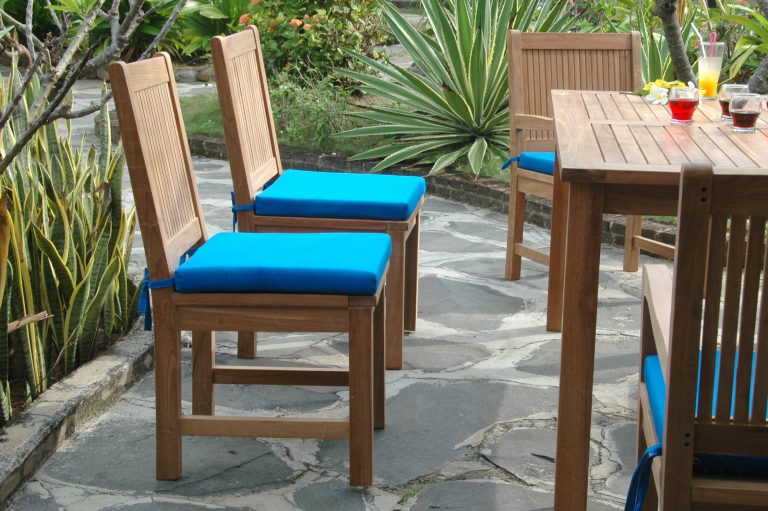 Anderson Teak Montage Chester 7-Pieces Dining Set - Image 4