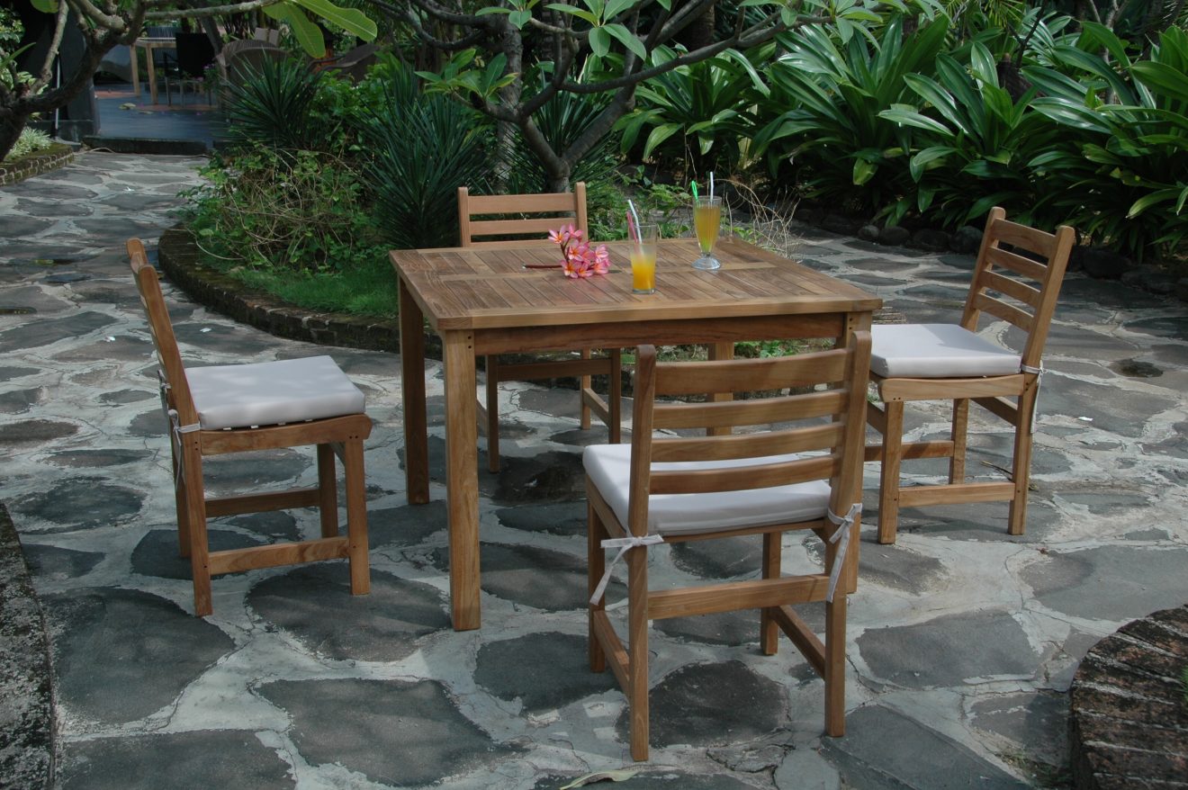 Anderson Teak Montage Windham 5- Pices Dining Set A - Luxurious Dwelling - Your Luxury Home Product Experts