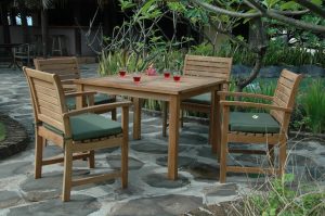 Anderson Teak Montage Victoria 5- Pices Dining Set - Luxurious Dwelling - Your Luxury Home Product Experts