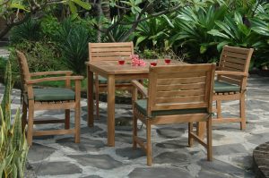 Anderson Teak Montage Victoria 5- Pices Dining Set - Luxurious Dwelling - Your Luxury Home Product Experts