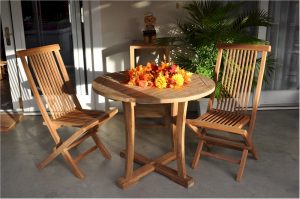 Anderson Teak Descanso Bristol 3-Pieces Dining Set - Luxurious Dwelling - Your Luxury Home Product Experts