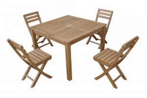 Anderson Teak Montage Alabama 5- Pices Dining Set - Luxurious Dwelling - Your Luxury Home Product Experts