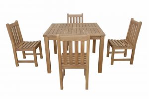 Anderson Teak Montage Braxton 5- Pices Dining Set A - Luxurious Dwelling - Your Luxury Home Product Experts