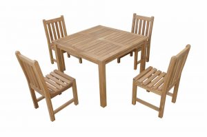 Anderson Teak Montage Braxton 5- Pices Dining Set A - Luxurious Dwelling - Your Luxury Home Product Experts