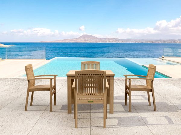 Anderson Teak SET-21 5-pc Bistro Table Set - Image 1