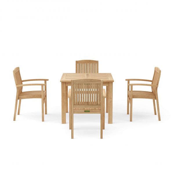 Anderson Teak SET-21 5-pc Bistro Table Set - Image 3