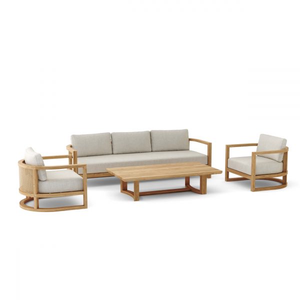 Anderson Teak SET-221 4-pc Junus Deep Seating Set - Image 2