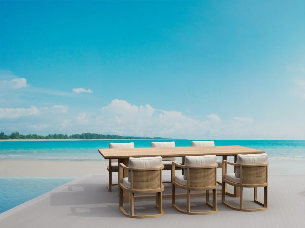Anderson Teak SET-223 7-pc Junus Dining Table Set - Image 1