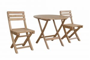 Anderson Teak Chester Alabama 3-Pieces Bistro Set - Luxurious Dwelling - Your Luxury Home Product Experts