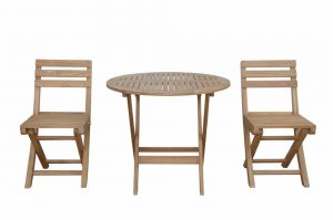 Anderson Teak Chester Alabama 3-Pieces Bistro Set - Luxurious Dwelling - Your Luxury Home Product Experts